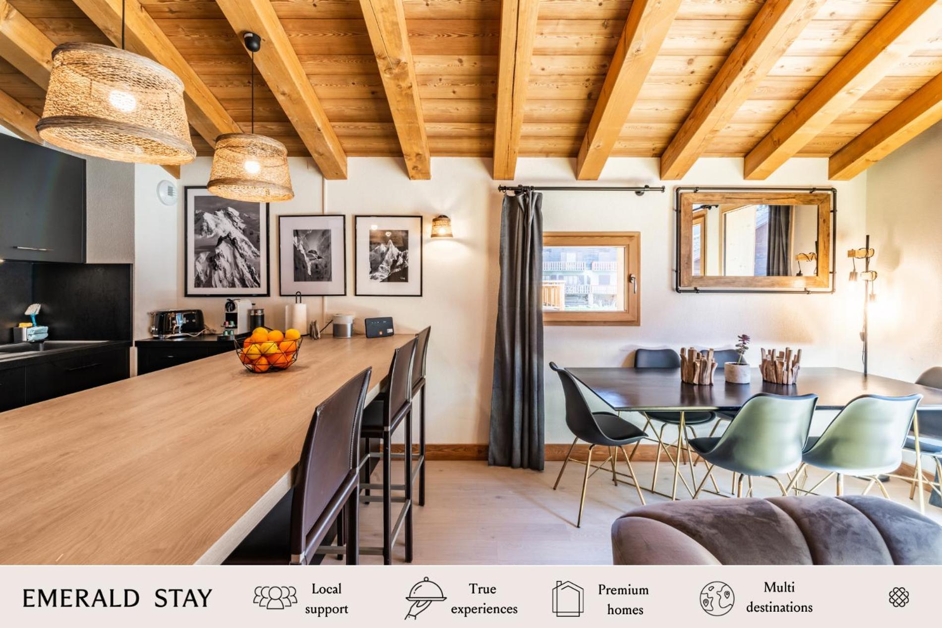Apartment Sapelli Argentière Chamonix - by EMERALD STAY Extérieur photo